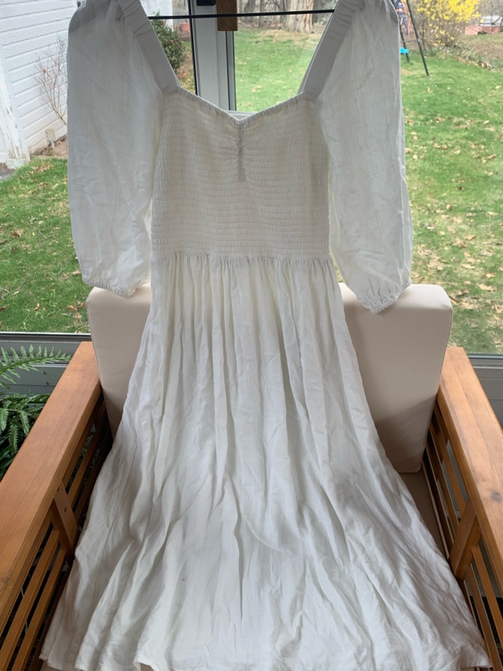 LC Lauren Conrad White Knit dress